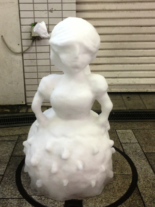 Illustration for article titled Snow Dicks and Cute Characters: Winter Hijinks Cover Tokyo.